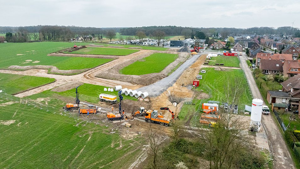 Das Baugebiet in Schermbeck